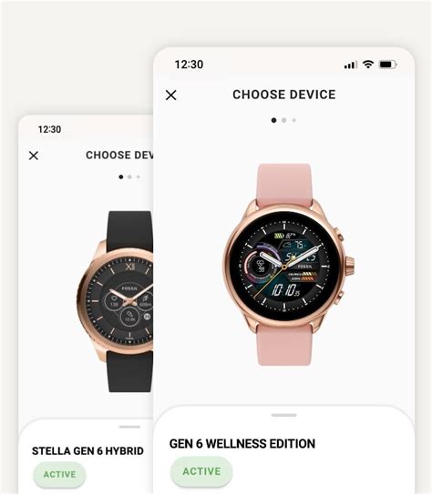 fossil watch app